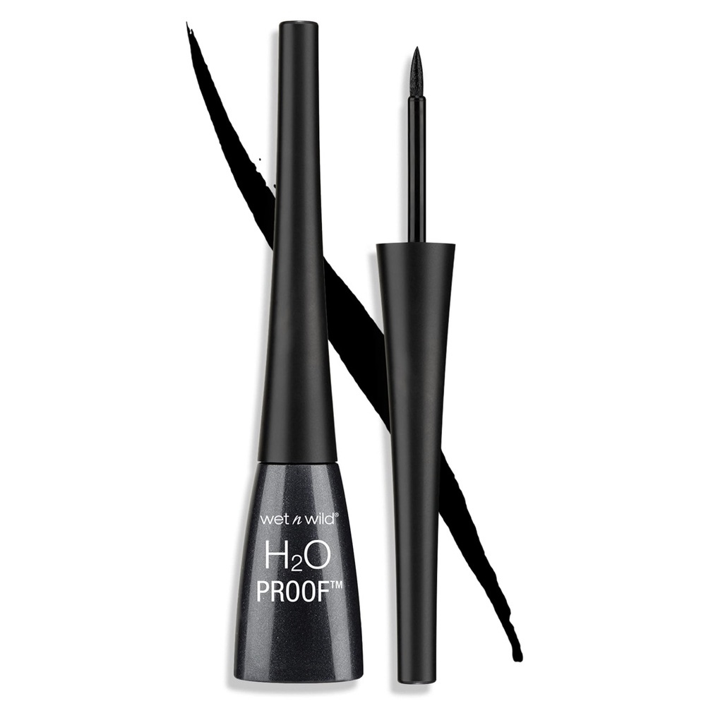6/$15 Wet n Wild H2O Proof Waterproof Liquid Eyeliner in Black